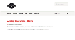 Desktop Screenshot of analogrevolution.com